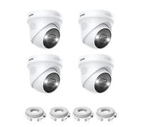 ZOSI C225 Pack 4 Caméra de Surveillance PoE NVR de Même Marque | 3K 5MP Haute Résolution, Audio Bidirectionnel, Caméra PoE Supplémentaire pour Compléter Le Système PoE