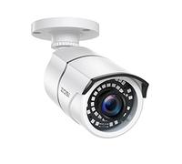 ZOSI Caméra de sécurité 1.0MP HD 720p 0TVL pour intérieur/extérieur 36 LED 30,5 m Vision Nocturne IR Résistant aux intempéries Caméra de Surveillance CCTV Bullet Camera 720p : 4 en 1 HD Cam