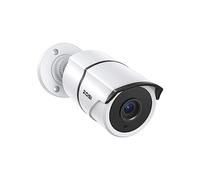 ZOSI Caméra de sécurité pour maison 2MP 1080P HD-TVI avec audio, microphone intégré, étanche IP67, vision nocturne IR 36 mètres, caméra de surveillance intérieure et extérieure, uniquement compatible
