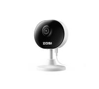 ZOSI Caméra WiFi intérieure C688 1080P, mini caméra de sécurité à dôme, caméra de sécurité pour la maison, surveillance pour personne âgée, bébé, chien et animal de compagnie, vision jour et nuit, dét