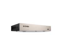ZOSI Enregistreur vidéo DVR indépendant de sécurité 4 en 1 Full 1080P Hd H.265+ 8 canaux pour surveillance à domicile, système de caméra de sécurité, détection de mouvement, télécommande