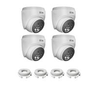 ZOSI Pack 4 Caméra Surveillance Extérieure PoE 8MP