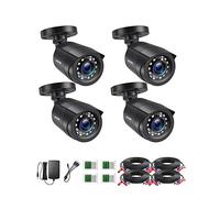 ZOSI 1080P TVI Kit Caméra Surveillance Exterieure IP66 IR Vision 30m Obectif 3.6mm - Caméra Surveillanc pour TVI Système de