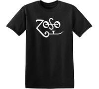 Zoso Personalisiertes T-Shirt - Jimmy Page Plant Zeppelin Rock, Farbe 03, M