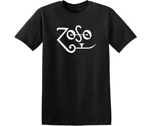 Zoso Personalisiertes T-Shirt - Jimmy Page Plant Zeppelin Rock, Farbe 03, M