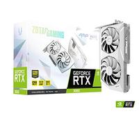 Zotac Gaming GeForce RTX™ 3060 AMP White Edition Carte Graphique de Jeu 12 Go GDDR6 192 Bits 15 Gbps PCIE 4.0 Refroidissement IceStorm 2.0, contrôle Actif du Ventilateur, arrêt du Ventilateur de