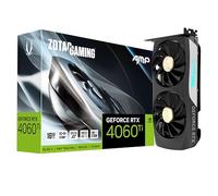 ZOTAC Gaming GeForce RTX 4060 Ti 16 Go AMP DLSS 3 16 Go GDDR6 128 bits 18 Gbps PCIE 4.0 Carte graphique de jeu compacte, IceStorm 2.0 Refroidissement avancé, éclairage Spectra RVB, ZT-D40620F-10M