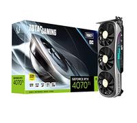 ZOTAC Gaming GeForce RTX 4070 Ti Trinity OC DLSS 3 12 Go GDDR6X 192-bit 21 Gbps PCIE 4.0 Carte graphique gaming IceStorm 2.0 Advanced Cooling, Spectra 2.0 RGB Light, ZT-D40710J-10P