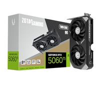 ZOTAC Gaming GeForce RTX 5060 Ti 8 Go Twin Edge OC DLSS 4 8 Go GDDR7 128-bit 28 Gbps PCIE 5.0 Carte Graphique de Jeu, Refroidissement IceStorm 2.0, prêt pour SFF, ZT-B50610H-10M