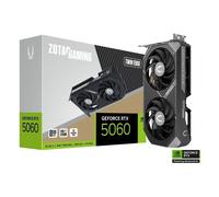 ZOTAC GAMING GeForce RTX 5060 Twin Edge - Carte graphique - GeForce RTX 5060 - 8 Go GDDR7 - PCIe 5.0 x8 - HDMI, 3 x DisplayPort - boîte