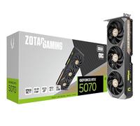 ZOTAC Gaming GeForce RTX 5070 Solid OC DLSS 4 12 Go GDDR7 192 Bits 28 Gbps PCIE 5.0 Carte Graphique de Jeu, Refroidissement IceStorm 2.0, éclairage Spectra RVB, ZT-B50700J-10P
