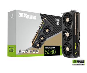 ZOTAC GeForce RTX 5080 Solid OC 16GB RAM PCIe 5.0