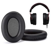 Zotech Coussinets de rechange en cuir compatibles avec Kingston HyperX Cloud II (Noir)