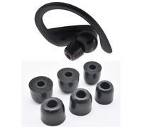 Zotech Embouts de rechange en mousse à mémoire de forme pour écouteurs Beats Powerbeats Pro, Powerbeats, Flex (Noir)