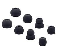 Zotech Lot de 4 paires d'embouts de rechange en silicone pour écouteurs sans fil Beats Flex (Noir)