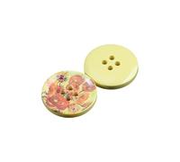 ZoTuoART Lot de 14 boutons ronds en résine pour peinture à l'huile Van Gogh Monet impressionniste - Boutons de rechange - Tournesol - 25 mm