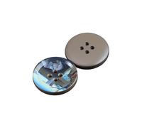 ZoTuoART Lot de 14 boutons ronds en résine pour peinture à l'huile - Van Gogh Monet impressionniste - Boutons à coudre - Boutons de rechange - La persistance de la mémoire - 25 mm