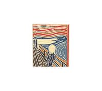 ZoTuoART Van gogh Broche en émail Edvard Munch pour vêtements - Œuvres d'art célèbres broches et épingles à bijoux pour vêtements, sacs, chapeaux, The Scream