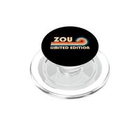 ZOU Retro 70s 80s Sunset Stripe PopSockets PopGrip pour MagSafe