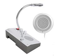 Zouminyy Interphone de Compteur de Station Interphone de Compteur de Puce Anti-interférence et sans Bruit Anti-côté Traitement de tonalité, interphone de fenêtre,(European regulations)