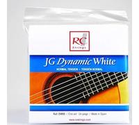 Zoundhouse Cordes de guitare RC Strings DW90 JG Dynamic White Nylon Extra légère pour guitare classique
