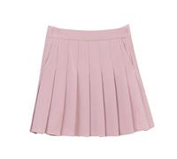 ZouoYYii Jupe Taille Haute avec Poches pour Femme - Mini-Jupe Plissée Tendance, Style Uniforme Scolaire, Jupe De Golf Légère