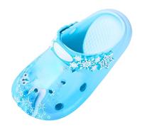 ZOUPREME Sandales elsa pour Filles, Sabots pour Enfants, Clog Adaptés à la Baignade Plage Jardin Maison Piscine, Chaussures d'eau (A-Blue,29/30 EU)