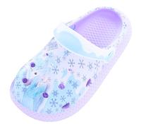 ZOUPREME Sandales elsa pour Filles, Sabots pour Enfants, Clog Adaptés à la Baignade Plage Jardin Maison Piscine, Chaussures d'eau (B-Purple,25/26 EU)