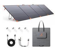 ZOUPW Panneau solaire portable bifacial de 480 W, type N 16BB 25 % d'efficacité, chargeur solaire pliable avec diodes de dérivation pour EcoFlow Delta/Bluetti/Anker C1000, étanche IP68 pour sauvegarde