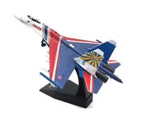 ZOUSANG Decorate Airplane 1/100 for SU-35 Su35 Avion de Chasse en Alliage modèle d'avion Militaire échelle de Simulation Avion modèle Statique for Collection Or Gift (Size : Su35 Performing)