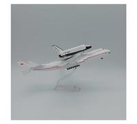 ZOUSANG Decorate Airplane Avion à Affichage Statique, Navette Spatiale Blizzard, for Antonov An-1/400 AN225 Mriya, échelle d'avion moulé sous Pression for Collection Or Gift (Size : B)