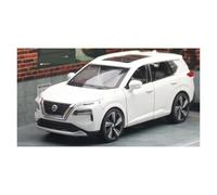 ZOUSANG Voitures d'exposition 1/32 pour X-Trail SUV miniature moulé sous pression, modèle de voiture très réaliste, convient pour offrir une collection ou un cadeau (blanc)
