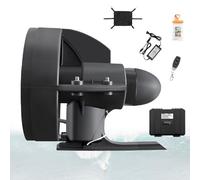 Zowdrix Aileron De Planche De Surf éLectrique Tout-en-Un, Propulseur sous-Marin à Jet 12V avec Batterie 288 WH, Moteur De Propulsion éTanche pour La PêChe en Kayak D180/216W