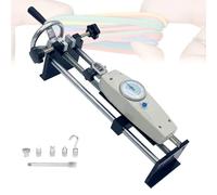 Zowdrix Banc D'Essai DynamoméTrique à Volant, DynamomèTre NuméRique avec Support Horizontal pour Essais De Composants MéCaniques NK-10N