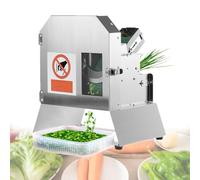 Zowdrix Hachoir Et Trancheur éLectrique pour LéGumes, Coupe-LéGumes De Qualité Professionnelle 300 W pour Herbes, Oignons Verts, Gingembre, Piment, Lame en Acier Inoxydable, Haute Efficacité