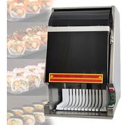 Zowdrix Machine Automatique à DéCouper Les Rouleaux De Sushi, avec Lame Amovible en Acier Inoxydable pour 8/10/12 Morceaux Uniformes, pour Les Restaurants Et Les Cuisines Amateurs 10slices