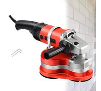 Zowdrix Polisseuse Et Ponceuse à Trois TêTes, 6 Vitesses, PoignéE Auxiliaire, PonçAge sans Raccord à 90°, pour Ciment, Marbre Et Sol A