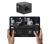 zowietek Caméra 4K NDI|HX3 Auto-Focus POV + Application Pro AV Switcher (Apple) | Kit POV Director | Streaming 4K/1080P, RTMP, PoE, Tally, Multi-Cam pour Facebook/Youtube/Twitch