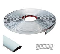 ZOWZOW 16M Moulure Adhésive - Moulure Flexible Autocollante, Baguette de Finition Décorative pour Bordure de Carrelage, Bordure Murale, Coin et Décoration de Cadre