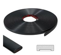 ZOWZOW 8M Moulure Adhésive - Moulure Flexible Autocollante, Baguette de Finition Décorative pour Bordure de Carrelage, Bordure Murale, Coin et Décoration de Cadre