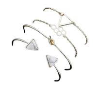 Zoxxie fashion Jewels Galaxy Lot de 4 bracelets coréens empilables contemporains