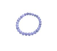 Zoya Gems & Jewellery Bracelet en perles de jade tanzanite 8 mm | Bracelet extensible | Bracelet en perles de pierres précieuses | Bracelet pour femme, vert, 8 mm, Pierre précieuse, Quarts de jade