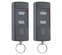 ZOYDP Hörmann Lot de 2 émetteurs portatifs 40 685 MHz, pour ouvre-porte de garage Hörmann HSE2-40, HS4-40, HSM4-40, HSM2-40, HSM2-40, HSE4-40, HS2-40, touches grises