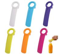 Zoyiancy Lot de 6 ouvre-bocaux, faciles à tenir, en plastique, pour les mains faibles, les personnes âgées, les personnes âgées souffrant d'arthrite (6 couleurs)