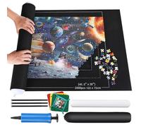 ZOYIDOUX Tapis Puzzle 2000 Pièces, Rouleau Feutre, Tapis de Rangement pour Puzzle, Portable, Couverture pour Voyage Sac de Rangement