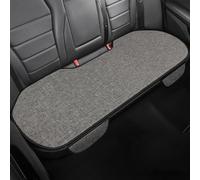 ZoylLa Coussin Siège Voiture pour BMW 2er U06 3er G81 M3 5er G60 7er G07 X1 U11 X5 F95 Lin Tapis Respirant Toute Saison Protection Complète Siège Antidérapant Confort Accessoires,1 Back-Grey A