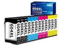 Zoyood 604XL Cartouches d'encre Compatible avec Epson 604 XL pour Epson Expression Home XP-2200 XP-2205 XP-3200 XP-3205 XP-4200 XP-4205 Workforce WF-2910 WF-2930 WF-2935 WF-2950 (Lot de 12)