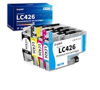 Zoyood LC426 Cartouche d'encre Compatible pour Cartouche Brother LC426 LC426XL LC-426XL LC-426XLVAL Pack pour Brother DCP-J1050DW DCP-J1140DW MFC-J1010DW (Lot de 4)