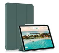 ZOYU Coque pour iPad Air (M3) 7ème/6ème Génération (M2) 11 Pouces et iPad Air 5è/4è Génération 10.9 Pouces, Coque Étui pour iPad Air 2025/2024/2022/2020, Réveil/Veille Automatique, Vert Foncé