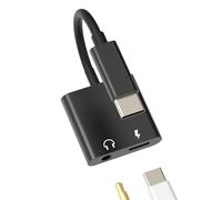 zoyuzan Adaptateur USB-C vers Jack 3,5 mm Compatible avec Samsung et Apple iPhone 15 Pro Max Plus pour iPad 10, Chargeur Câble Auxiliaire Type C Dédoubleur Type-C Charge Rapide